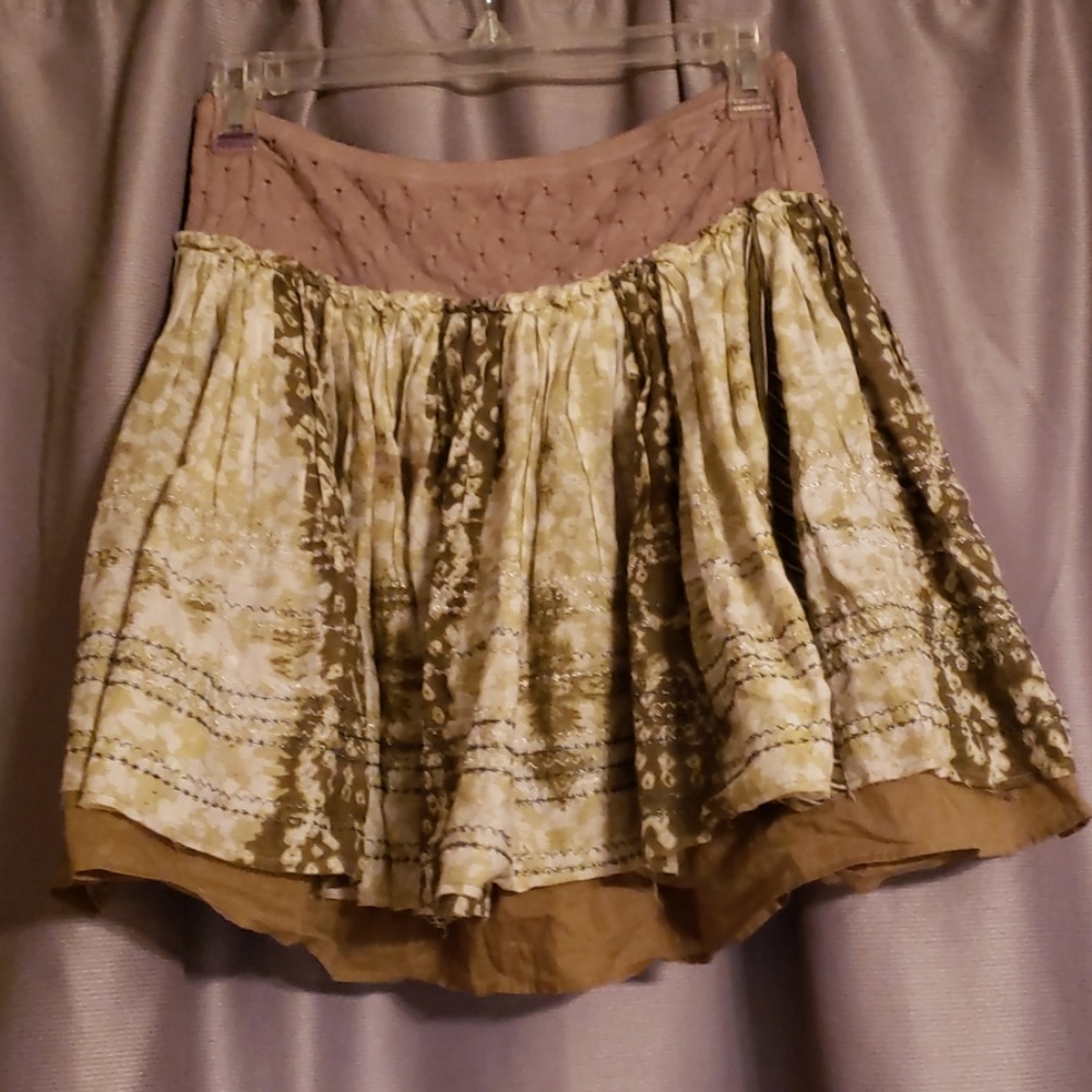 Free People mini skirt size 6